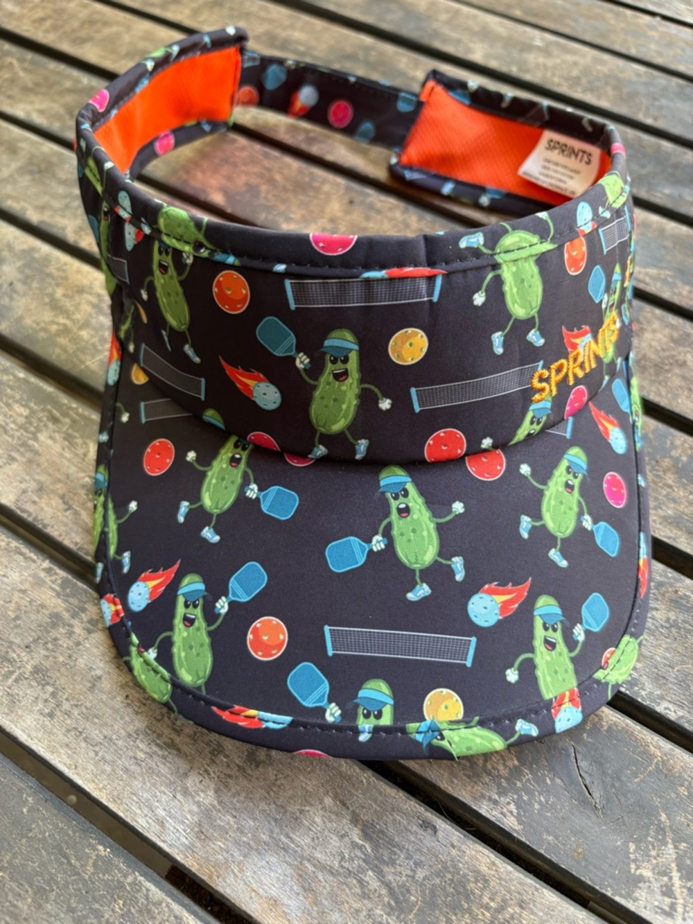 Sprints Pickle Pattern Visor